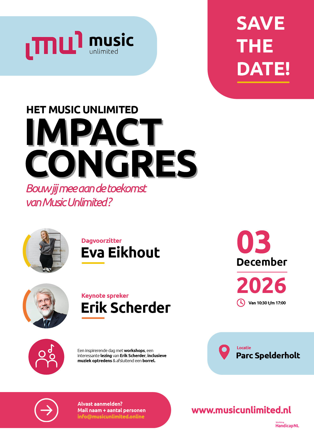 Save the date Impact congres